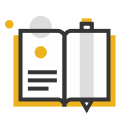 Middle school curriculum icon