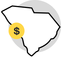 map with money icon